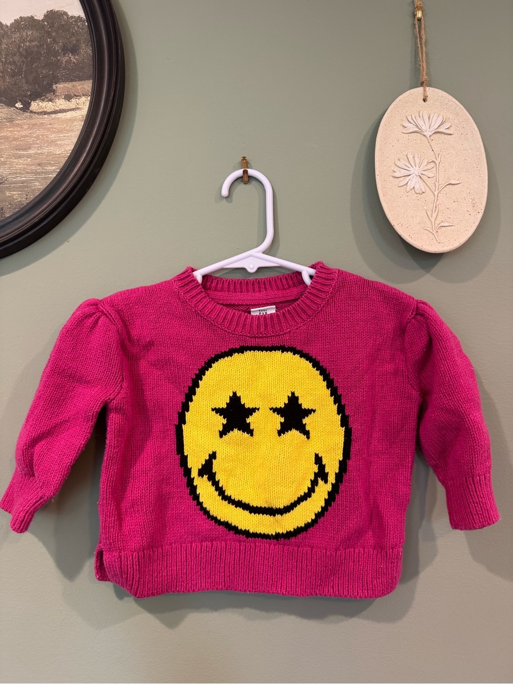 BABY GAP X SMILEY WORLD sweater